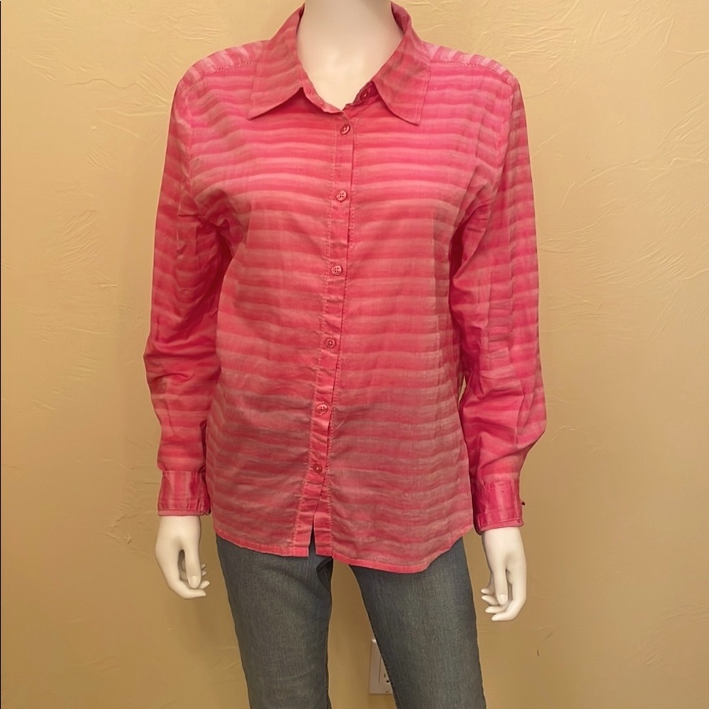 Sundance Women's Dusty Pink Button-Up Top - P1